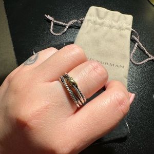 David Yurman | X Crossover Band Ring